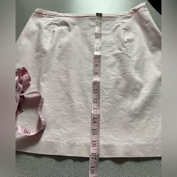 Vintage Smart Set Stretch Light Pink Skirt Size 13 - Picture 11 of 11